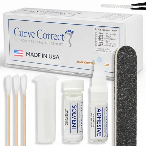 Tratamiento del hogar para uñas encarnadas CurveCorrect