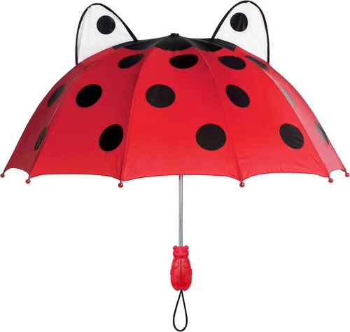 Miniatura 2 de Kidorable Paraguas de mariquita para bebé, rojo, talla única