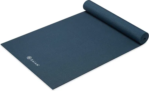 Miniatura 7 de Gaiam - Esterilla de yoga de calidad superior de 5mm, lisa, gruesa y antideslizante para todo tipo de ejercicios de yoga, pilates y gimnasia