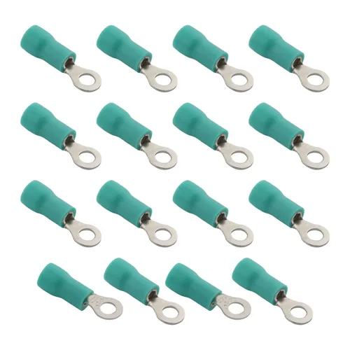 Miniatura 10 de Heyiarbeit Pre aislado tipo anillo cobre engarzado terminales RV1.25-3.2 alambre engarzado terminales conectores para bricolaje cableado eléctrico