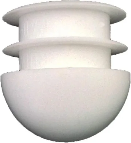 Miniatura 5 de 7/8" Ronda Insertar Glide Pata de Silla Protectores Negro Paquete de: 25