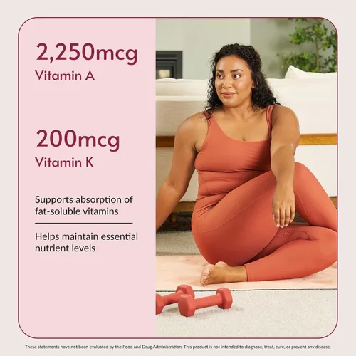 Miniatura 5 de Bariatric Advantage High ADEK Multi - para pacientes con cirugía bariátrica - Multivitamínico con vitaminas A, D, E, K y minerales traza - 100%+ DV