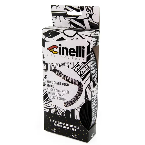 Miniatura 5 de Cinelli Cinta de manillar Volee Mike Giant, color negro bike-handlebar-tape