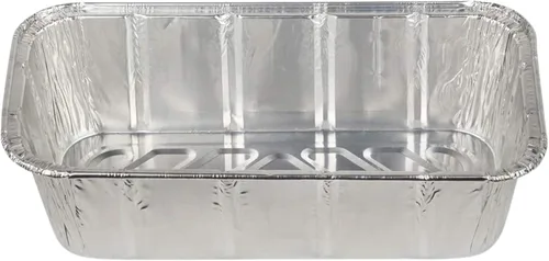 Miniatura 8 de Sartenes de papel de aluminio de 8x4 pulgadas (paquete de 30) - Sartenes de papel de aluminio con alta conductividad térmica - Sartenes desechables