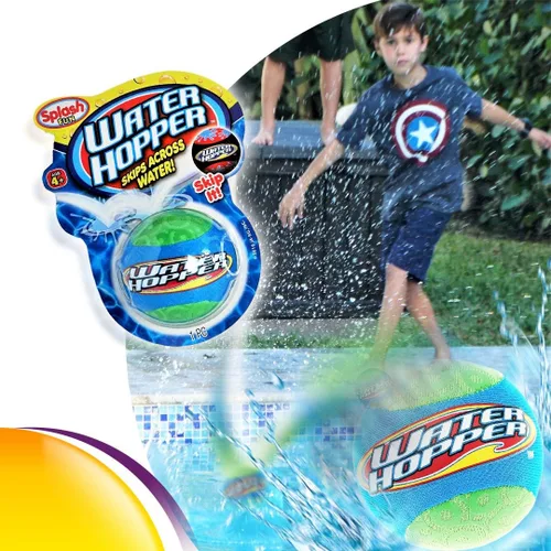 Miniatura 3 de JA-RU Pro Hopper Skip Water Bouncing Ball Professional Fidget Skip Ball Pool Bounce Balls Juguetes. Pelota de playa para saltar, juego al aire