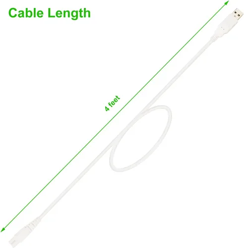 Miniatura 3 de Cargador de repuesto para Pritech BCM-1138 Removedor de callos eléctrico de pies, cable de alimentación USB