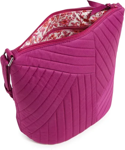 Miniatura 3 de Vera Bradley - Bolsa cruzada de algodón para mujer