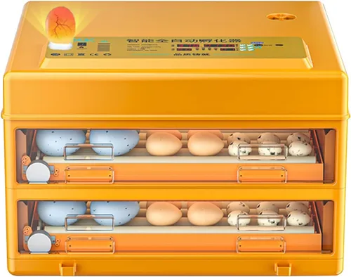 YXCKG Incubadora de huevos Incubadora de pollo para incubar huevos, Encubadora para Huevos De Gallinas Gran Capacidad de 120-145 Huevos Incubadora