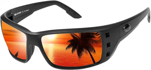 Miniatura 3 de Gafas de sol deportivas polarizadas para hombres y mujeres, ciclismo, conducción, pesca, gafas de sol cuadradas 100% de protección