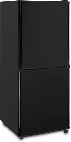 KRIB BLING Refrigerador con congelador en la parte inferior de 4.0 pies cúbicos para nevera, termostato ajustable de 7 niveles para dormitorio, bar,