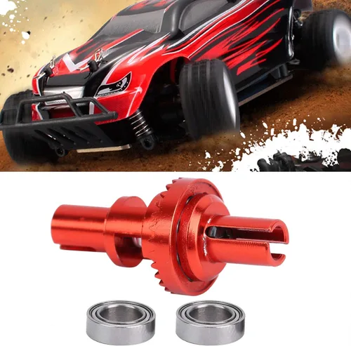 Miniatura 6 de Qqmora Kit de actualización de diferencial de coche RC escala 1/28 con rodamiento de metal para WLtoys K989/K969 RC Accesorios de coche