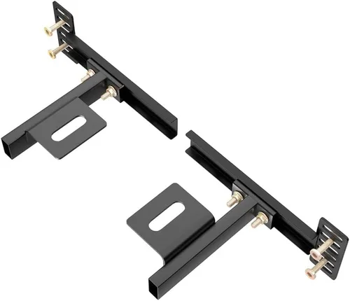 Miniatura 7 de Soportes de cabecera ajustables para marco de cama de metal, soportes universales para cabecero con kit de extensión de estribo para cama