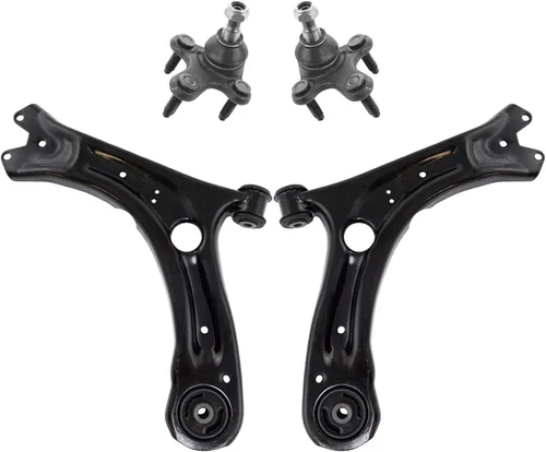 Miniatura 88 de TRQ Brazo de control delantero superior e inferior con rótula juego de 4 piezas compatible con Land Rover Range Rover 2003-2012