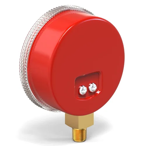 Miniatura 7 de MEANLIN MEASURE Medidor de presión de refrigeración, 1/8" NPT, 0-800Psi, 2-3/4" dial, R-404A, R-22, R-410A, grado F, con 1/4" NPT y 3/8" NPT buje