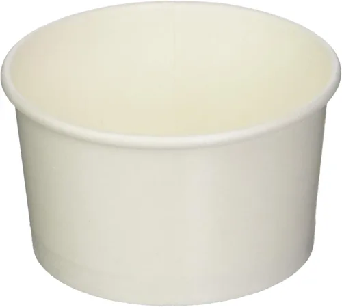 Miniatura 95 de Coppetta - Vasos de postre de 5 onzas, 50 tazas desechables para helado, tapas se venden por separado, cuencos de yogur congelado resistentes