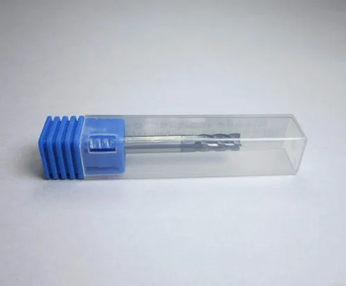 Miniatura 5 de 5 piezas HRC45 DIA 0.157 in de carburo de tungsteno extremo fresas juego fresa 4 flautas 45HRC CNC máquina torno corte para acero general
