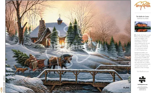 Miniatura 5 de Buffalo Games Terry Redlin Heading Home - Rompecabezas de 1000 piezas, 26.75 x 19.75 pulgadas, póster a todo color, rompecabezas relajantes