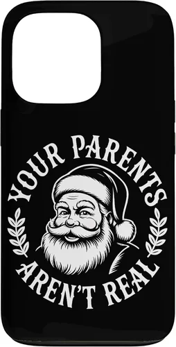 Miniatura 10 de Your Parents Aren’t Real Santa Humor Holiday Festive Cartoon Case for iPhone XR