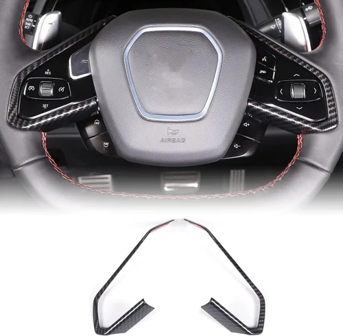 Miniatura 42 de CHEAYAR Funda de cargador de teléfono con patrón de fibra de carbono compatible con Chevrolet Corvette C8 2020-2023, funda de carga inalámbrica