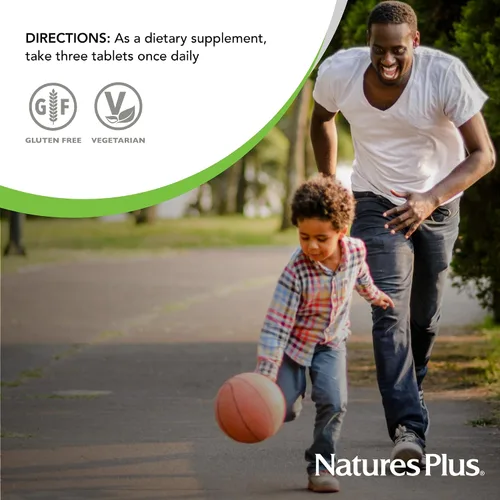 Miniatura 6 de NaturesPlus Source of Life - 180 tabletas, paquete de 2 - Suplemento multivitamínico y mineral con alimentos integrales concentrados - Sin gluten