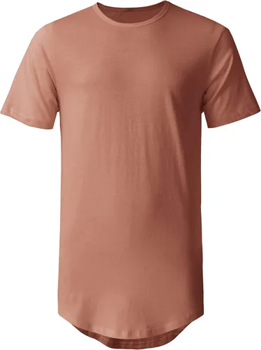Miniatura 2 de Hat and Beyond Camiseta de manga larga para hombre con dobladillo curvado
