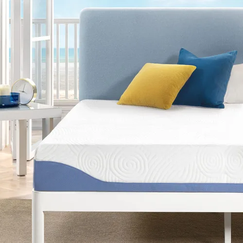 Miniatura 11 de Colchón de Cama de 6 Pulgadas de Gel Refrescante Infundido en Memoria Viscoelástica Mellow, Firmeza Media para un Sueño Reparador y Funda de Tela