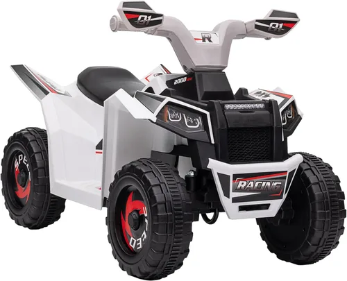 Miniatura 11 de Aosom vehículo ATV para niños, cuatrimoto de 6V con cuatro ruedas para montar, juguete para niños con función adelante y atrás, ruedas resistentes