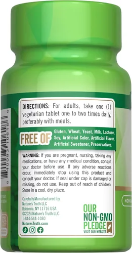 Miniatura 7 de Vitamina D3 400 iu (10 mcg) 100 tabletas Vegetariano, sin OMG, suplemento sin gluten Por Nature's Truth