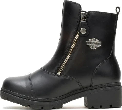 Miniatura 7 de Harley-Davidson CALZADO Amherst - Botas cortas casuales para mujer, tacón bajo, 1-2 pulgadas