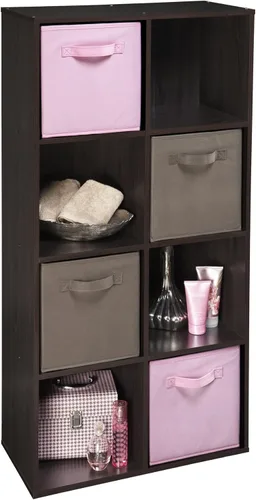 Miniatura 4 de Cajón de tela cúbico ClosetMaid 11469, morado, empaque de 2 Rosa