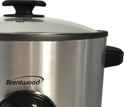 Miniatura 3 de Brentwood Freidora eléctrica y multicocina, 5.2 cuartos de galón, acero inoxidable