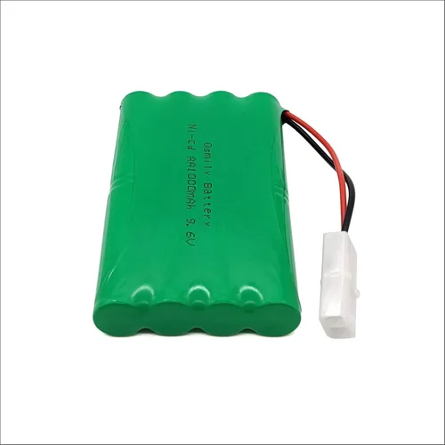 Miniatura 3 de Qsmily® Paquete de baterías RC de 9.6 V, batería Ni-Cd recargable AA de 1000 mAh con cable de carga y conector Tamiya, adecuada para camión monstruo