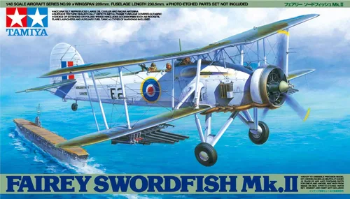 Miniatura 2 de Tamiya Models Fairey Swordfish Mk.II - Kit de modelos