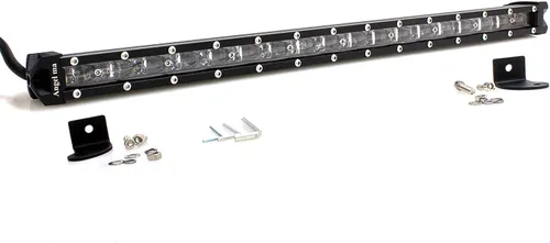 Miniatura 8 de Barra de luz led de 14 pulgadas y 60 W, luz de conducción de una sola fila, lámpara led 6D todo terreno para vehículos todo terreno, camioneta