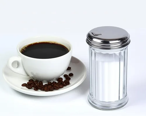 Miniatura 3 de BNYD Dispensador Vertedor de Azúcar de Vidrio, 5.5 pulgadas Clear glass shaker bottle with steel pour spout. Multi-purpose tabletop dispenser for