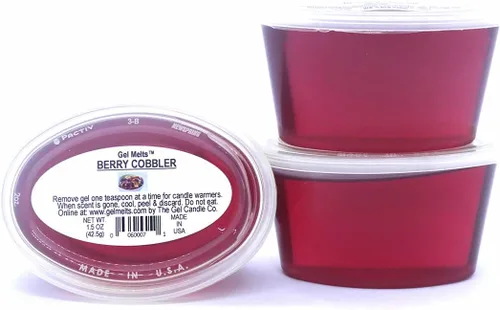 Miniatura 2 de Peel, MELT and Enjoy - Paquete de 3 unidades de gel para calentadores y quemadores Sweet Berry Cobbler