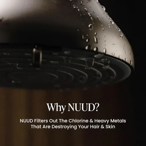 Miniatura 7 de NUUD Cabezal de ducha filtrado, elimina el cloro, los metales pesados y los contaminantes para un cuero cabelludo, piel y cabello más saludables