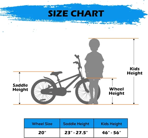 Miniatura 6 de WEIZE Kids Bike, 16 Inch Children Bicycle for Boys & Girls Ages 4-7 Years Old, Rider Height 41-53 Inch, Adjustable Seat & Handlebars, Coaster Brake