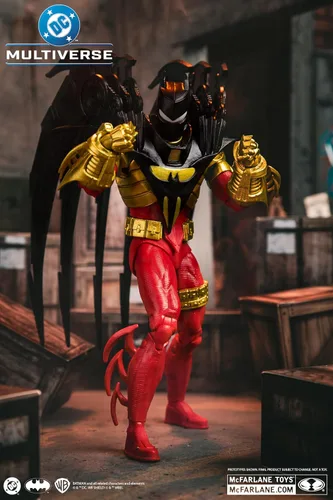 Miniatura 10 de McFarlane Toys - DC Multiverse Azrael Batman (Knightquest) Figura de acción de 7 pulgadas