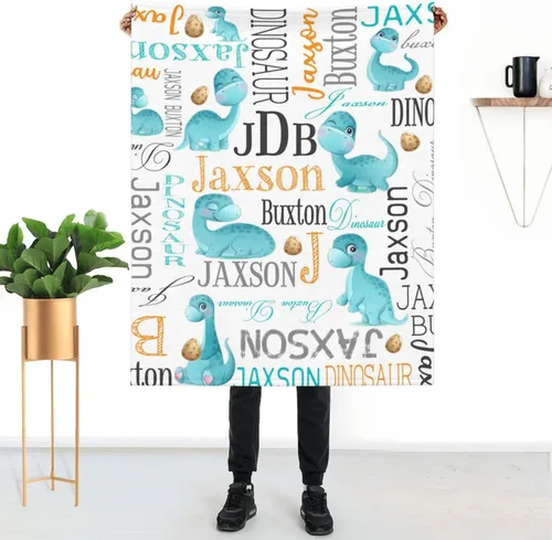Miniatura 19 de Mantas de bebé personalizadas para niñas y niños con nombre, mantas personalizadas para niños, artículos de bebé personalizados, regalos Elefante