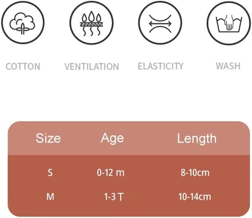 Miniatura 7 de Calcetines altos hasta la rodilla para niños pequeños, para niña y niño, antideslizantes con agarres, calcetines antideslizantes, calcetines