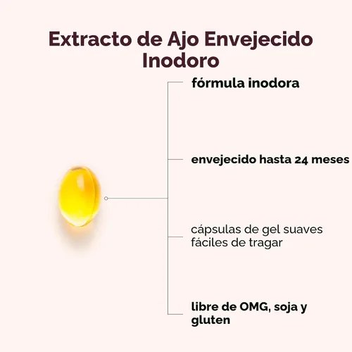 Miniatura 3 de Micro Ingredients Ajo inodoro, 300 cápsulas blandas Extracto de ajo de 2 años de edad Bulbo Allium Sativum cultivado Suplementos herbales