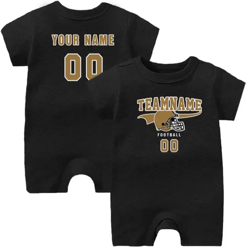 Miniatura 72 de Traje de fútbol personalizado para bebé, hace que tu bebé nombre y número de ropa de fútbol regalos