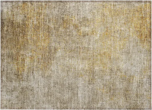 Addison Rugs Chantille ACN593 - Alfombra beige de 1 pies 8 pulgadas x 2 pies 6 pulgadas, fácil de limpiar, lavable a máquina, no se desprende, para