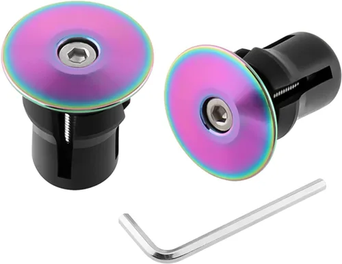 Miniatura 7 de Tapones de Extremo para Manillar de Bicicleta Tapas Tapones para Manillar de Bicicleta Perfectos para la Mayoría de las Bicicletas Bicicleta