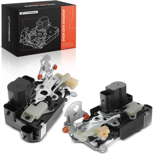 Miniatura 11 de A-Premium Actuador eléctrico para cerradura de puerta delantera izquierda del lado del conductor 16637321, conjunto de pestillo de puerta compatible