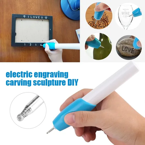 Miniatura 3 de Bolígrafo grabador, bolígrafo de grabado eléctrico, herramienta de grabado inalámbrica, mini micro máquinas de grabado profesional para joyas