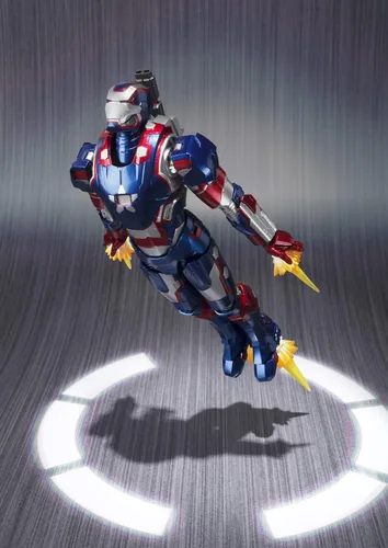 Miniatura 6 de TAMASHII NATIONS Bandai S.H. Figuarts Iron Patriot Iron Man 3 Figura de acción