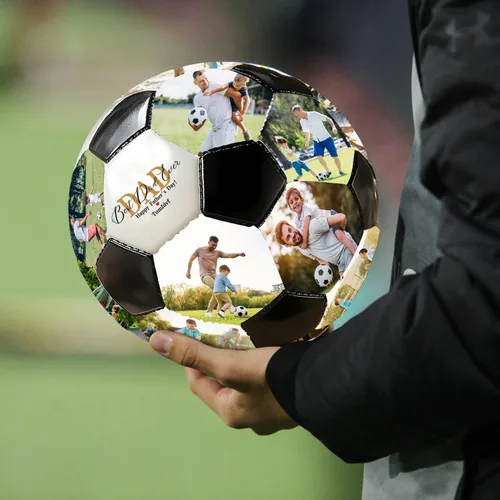 Miniatura 4 de Balón de fútbol personalizado con foto, pelota de fútbol personalizada con nombre, regalos de fútbol para hijo, hija, novio, aficionado al fútbol