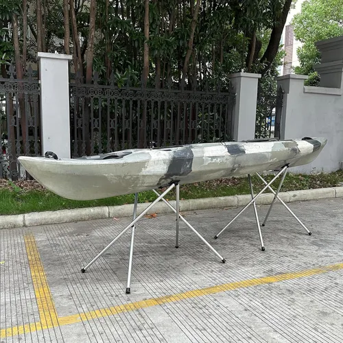 Miniatura 2 de Soporte para kayak, 31 pulgadas de alto, almacenamiento de kayak dividido para paddleboard, canoa, barco, garaje, interior y exterior, estante